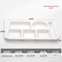 Shengxinhui Melamine Compartment Dinner Plate