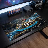 Newcastle United Football Print Large Mouse Pad, Anti-Slip Extended Gaming Desk Mat for Office Home 30cmx60cm（11.8x23.6inch）