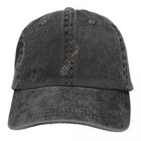 Bosinė beisbolo kepuraitė vyrams kaubojiškos skrybėlės moterims su snapeliu apsauga snapback gitaros roko kepurės Adjustable