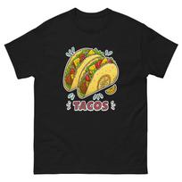 Tacos Carnival Fair Amusement Park T-Shirt M