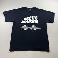 Arctic Monkeys Marškinėliai Vyriški Maži Juodi AM Banga Roko Grupė Muzikos Koncertas Turas 3XL white