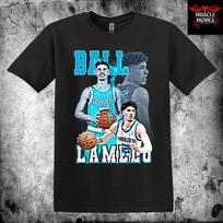 Lamelo Ball NBA Legends Tribute Sports Athlete Premium Cotton Unisex T-Shirt M