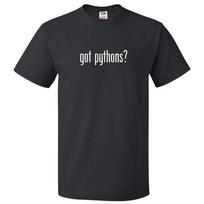 ¿Tienes pitones? Camiseta TeeSe abre en una nueva ventana o pestaña L