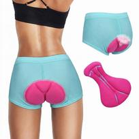 Breathable MTB Bicycle Underwear Sweat Wicking Bike Shorts Cycling Underwear Shorts  Cycling XXL mėlyna