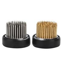 2PCS Copper Base Kenzan Flower Holder Stainless Steel Ikebana Arranger Tool Flower Frog Tool