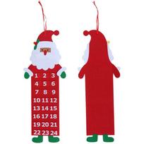 Christmas Advent Calendar with Days – Holiday Countdown Calendar for Christmas One Size