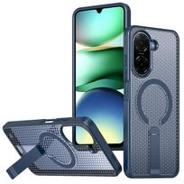 For Xiaomi Poco C71 Case  Poco C81X Phone Case Poco C81X C71 Luxury Magnetic Bracket Heat Dissipation Rugged Tough Cover Fundas Poco C71 4G