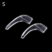10pairs Tip Eyeglasses Eyewear Holder Ear Hooks Silicone Anti Slip Transparent S