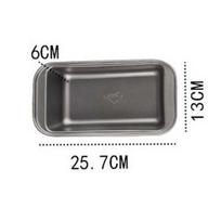 Bread Non Stick Rectangle Loaf pan Loaf Carbon Steel Baking Mold Pastry Tools Cake Mold Bakeware M