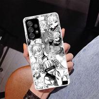 Anime Himiko Toga Waifu telefono dėklas Samsung Galaxy A51 A52 A71 A72 A42 A32 A22 A02S A12 5G A21S A31 A41 M12 M21 M31S korpusas Ca Samsung A51