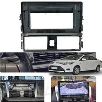 2Din 10,1 colio automobilinio DVD rėmelio apdaila priekinio skydelio apdaila tinka Toyota VIOS Yaris 2013-2017