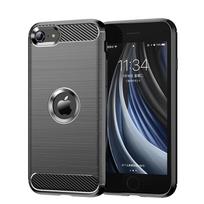 iPhone SE 2020 dėklas iPhone SE 2020 dangtelis Bamperis Atsparus smūgiams Silikoninis TPU Apsauginis telefono juodas dangtelis iPhone SE 2020 For iPhone SE 2020 juoda
