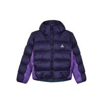 Nike ACG TFADV Lunar Lake Spalvų Blokų Su Gobtuvu Užtraukiama Kasdienė Sportinė Šilta Medvilninė Striukė Moteriškos Striukės Violetinė FB8001-555 M blue