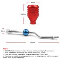 New Short Throw Shifter With Gear Shift Knob M10*1.25 For Peugeot 206 1999-2000