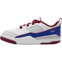 Jordan Flight Court Comfortable Versatile Sports Durable Low Top Kids Basketball Shoes Kids sneaker White IM3365151 33.5