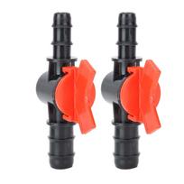 2 vnt. Akvariumo vandens srauto reguliavimo vožtuvas 10 mm 14 mm skersmens Vandens srauto valdiklis