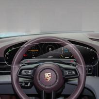 TPU protective film For Porsche Taycan - car trument Dashboard  anti-scratch accessories skaidri