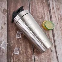 Stainless Steel Protein Shaker Cup Portable Fitness Sports Mug Nutrition Shakers Cup Water Bottles Water Cup Portable Shakers 500ML