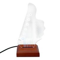 Guitar Pick Rack with Base for Picks Storage & Display Light Up Guitar Pick Holder Acrylic Electric Guitar Pick Stand