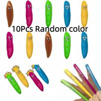 Finger 10Pcs Catapult Funny Poo Toys Sticky Wall Toy Pranks Decompression Creative For Kids Party Favor Adult Vent Stress Easing