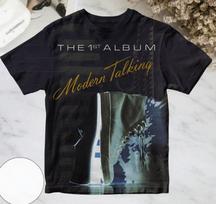 Modern Talking Pirmojo albumo viršelis AOP 3D marškinėliai XL