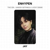 ENHYPEN THE SIN : VANISH WITHMUU LUCKY DRAW Official Photocard JAY 02