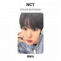 NCT COLOR BEATROAD Official Photocard RIKU