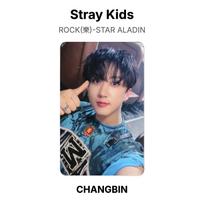 Stray Kids ROCK()-STAR ALADIN Official Photocard CHANGBIN