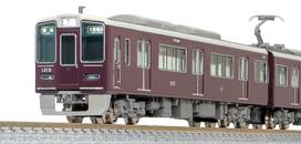 Greenmax N Gauge Hankyu 1300 Series Set with Selectable Car Model Train 8-Car Numbers, Motorized, (32028)