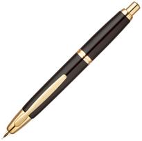 PILOT Capless Fountain FC15SRBM Pen, B/M nib, Black, juoda