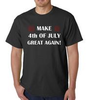 #2 Donald Trump Make 4th Of July Great Again Shirt USA Independence Day T-Shirt 3XL