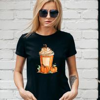 PUMPKIN SPICE COFFEE T-Shirt, Thanksgiving AUTUMN, FALL , Unisex and Lady Fit 4XL