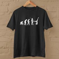 EVOLUTION OF B-BOY T-Shirt (Hip-hop rap dance breaking street NY street DJ MC) M