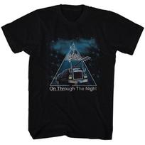 Def Leppard On Through The Night Black Adult T-Shirt M