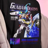 Gundam Destiny Shirt – 90s Robot Anime Tee,Mobile Suit Gundam Tshirt M