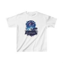 Small Steps Giant Dreams T-Shirt - Inspirational Quote Tee with Cosmic Design, Motivational Space-Themed Shirt S