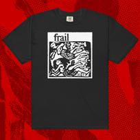 Frail Cover T-Shirt | Screamo Scramz Post Hardcore Ink & Dagger S