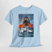 Jaws 3 Shark movie Unisex Heavy Cotton Tee, Graphic Tee, Retro Tee, Classic Action Tee, 80s Movie Shirt, S