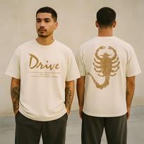 Drive TShirt, Scorpion Logo, Ryan Gosling Movie Graphic Cotton Tee L