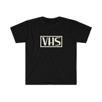 VHS Logo - Vintage 80s, 90's Unisex Softstyle T-Shirt 4XL