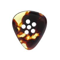Musiin Premium Handmade Jazz Style Fat Tone Pick for Electric Blues Guitar Guitar, Bass, Acoustic, Jazz, (Torty)