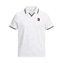 Nike Court Slam Dri-Fit Adv Patogūs trumpomis rankovėmis greitai džiūstantys teniso marškinėliai vyrams viršutiniai drabužiai IB1025-100 2XL