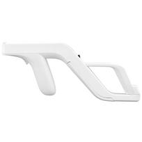 OSTENT Light Gun Zapper Attachment for Nintendo Wii Remote Nunchuk Shooting Sports Games balta