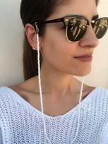 Bohemia Bead Chain For Glasses  Women White Bead Glasses Chain Lanyard Fashion Strap Cords Sunglasses Accessories Women Jewely