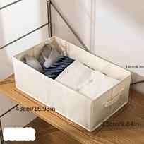 Oxford Cloth Underwear Pants Storage Box Wardrobe Clothing Organizing Box Household Multifunctional Underwear Bra Storage Box 35x25x33cm
