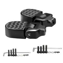Axle Aluminum Zinc Zinc Alloy Mtb Bike Bicycle Accessories Footrest Lever Bicycle Parts Bike Backseat Pedals juoda