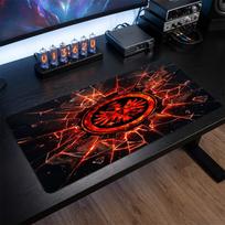 Eintracht Frankfurt Football Print Large Mouse Pad, Anti-Slip Extended Gaming Desk Mat for Office Home 30cmx60cm（11.8x23.6inch）