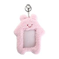 Cat Bus Card Holder Rabbit Cartoon Card Cover Cute Rabbit Photo Protective Case  Lady