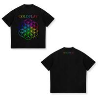 ColdPlay London Tour 2026 TShirt Harajuku ONeck Casual Shirt Gift Unisex Unisex Unisex Summer Cotton Tee S