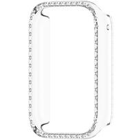 PC Hollow Case For Xiaomi Mi Band 10 Pro Samrt Watch Diamond Case Cover Bumper Protective Cover Protector For Xiaomi mi band10 Pro Ceramic Miband10 Pro gryna